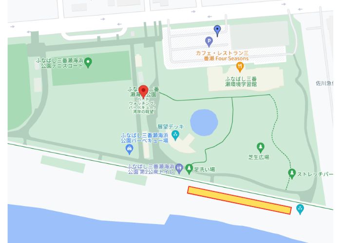 ふなばし三番瀬公園_テントゾーン