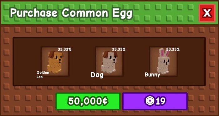 common_egg_list